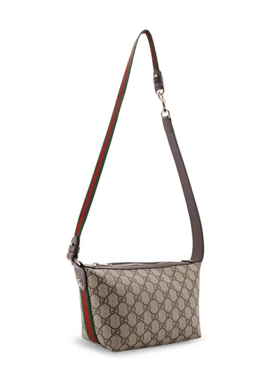 Gucci Small Ophidia Gg-monogram Shoulder Bag In Pattern
