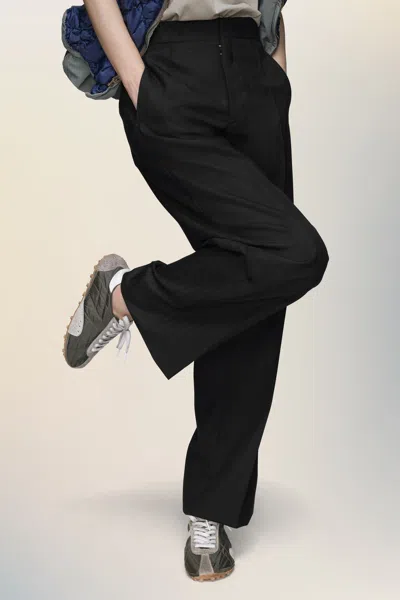 Maison Margiela Quilted-texture Sneakers With Rugged Sole And Suede Overlays