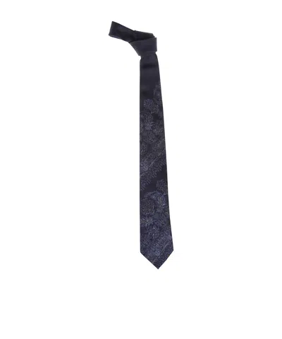 Etro Tie In Blue