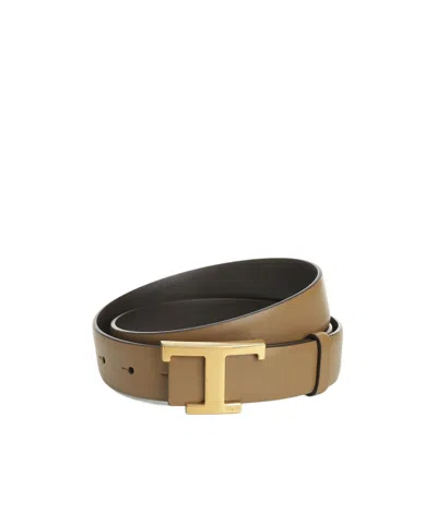 Tod's T Timeless Reversible Belt