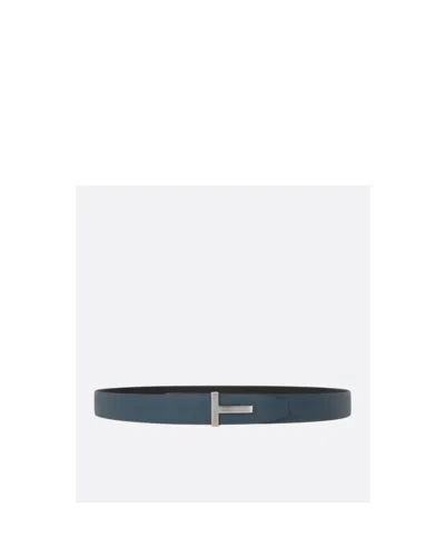 Tom Ford Leather Belt In Multi