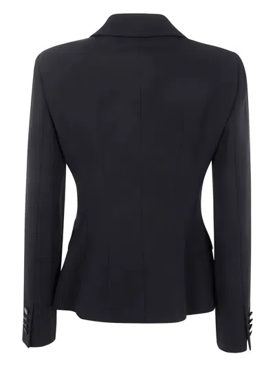 Max Mara Studio Colibri Single-breasted Jacket In Black