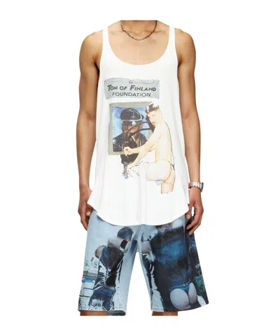 Diesel X Tom Of Finland Foundation Pr-t-shanry-tom Vest In White