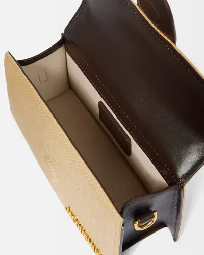 Jacquemus Small Bambino Raffia Crossbody Bag