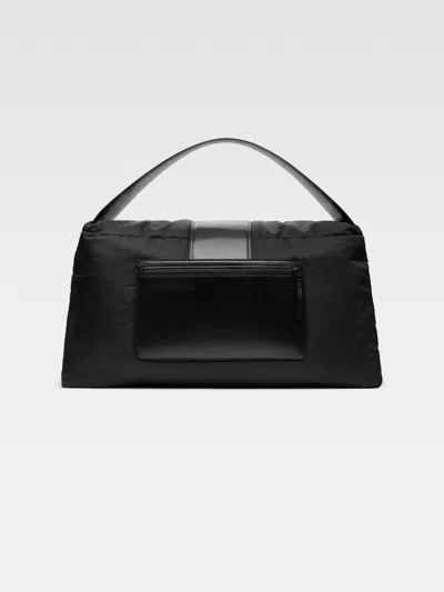 Jacquemus The Messenger Bambino Bag With Adjustable Shoulder Strap In Black