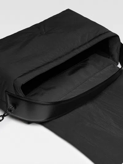 Jacquemus The Messenger Bambino Bag With Adjustable Shoulder Strap In Black