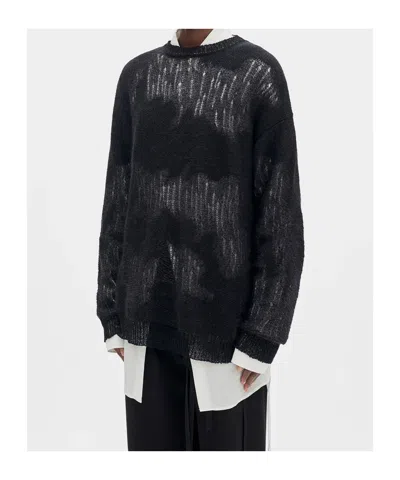 Ann Demeulemeester Anneke Comfort Tailored Trousers In Black