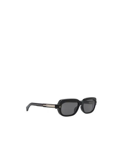 Moncler Suntrap Rectangular Frame Sunglasses