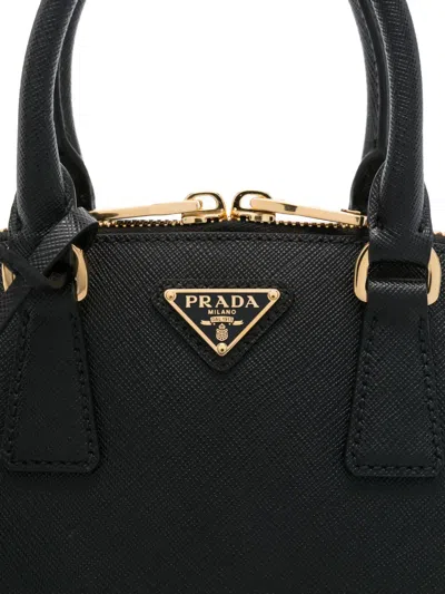 Prada Zip-up Top Handle Bag