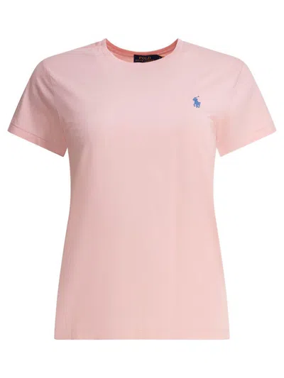 Polo Ralph Lauren Slim-fit Cotton T-shirt In Pink