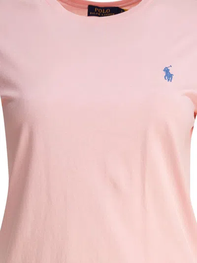 Polo Ralph Lauren Slim-fit Cotton T-shirt In Pink
