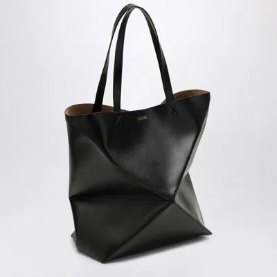Loewe Puzzle Fold Tote Xl Black Bag