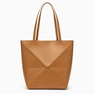 Loewe Puzzle Fold Tote Medium Bag Desert Colour Women