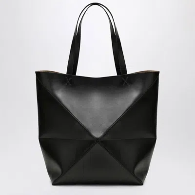 Loewe Puzzle Fold Tote Xl Black Bag