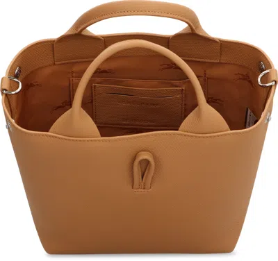 Longchamp Le Roseau Walnut-coloured Bag S