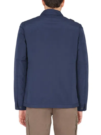 Ma.strum Ma. Strum Mens Blue Other Materials Outerwear Jacket