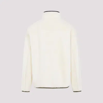 Marni Fleece Bomber Jacket With Zip-up Closure