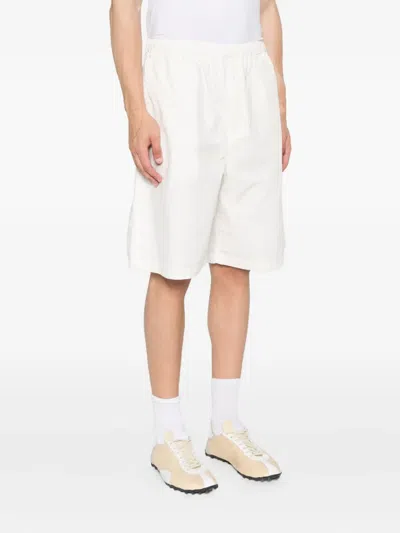 Miharayasuhiro Elasticated-waist Patch-pocket Shorts In Neutral