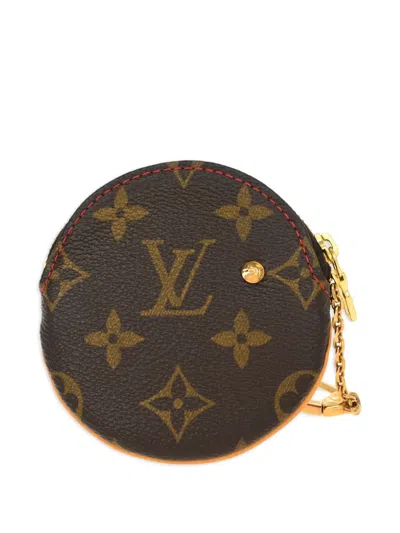 Pre-owned Louis Vuitton X Takashi Murakami 2004 Cherry Porte Monnaie Rond Wallet