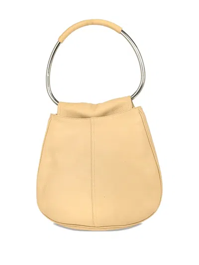 Pre-owned Prada 1990-2000s Vitello Daino Ring Handbag