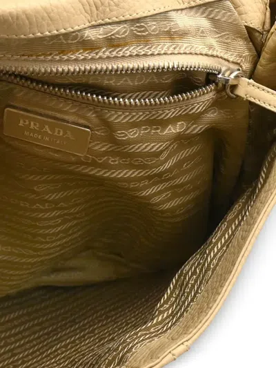 Pre-owned Prada 1990-2000s Vitello Daino Ring Handbag