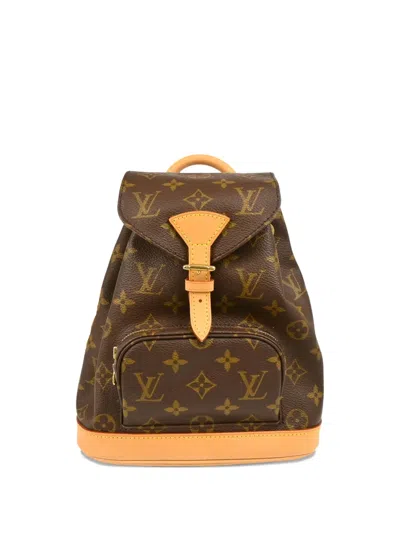 Pre-owned Louis Vuitton 1997 Monogram Montsouris Mini Backpack