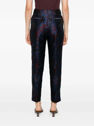 Etro Damask-print Trousers In Multi