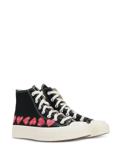 Comme Des Garçons Play X Converse Cdg Play Chuck 70 Heart-print High-top Trainers