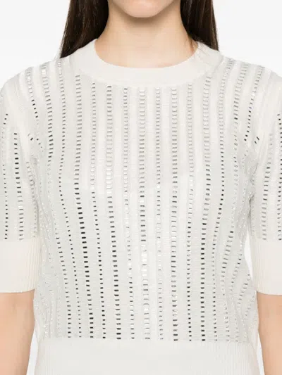 Ermanno Scervino Sequin-embellished Short-sleeve T-shirt