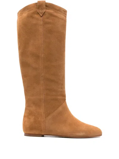Ba&sh Camille Calf-leather Boots