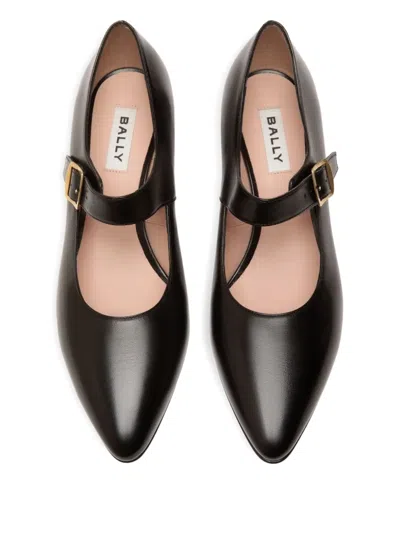 Bally Glendy Pointed-toe Buckle Pumps
