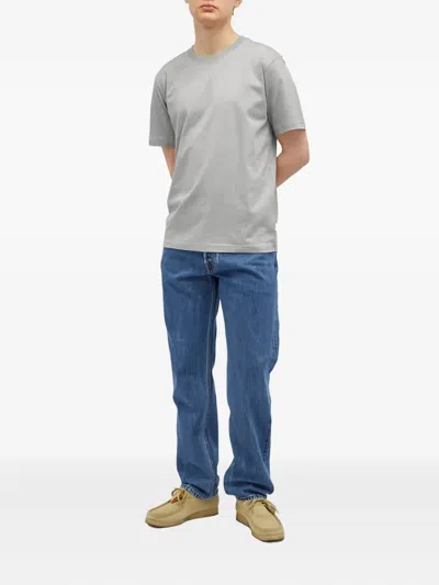 Norse Projects Norse Standard Short Sleeve T Shirt Grey Melange In Gray