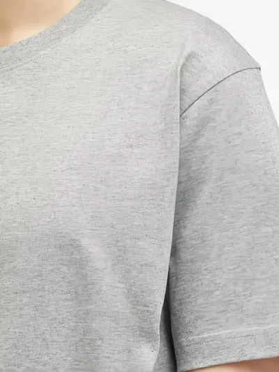 Norse Projects Norse Standard Short Sleeve T Shirt Grey Melange In Gray