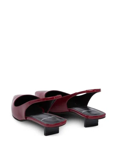 Pierre Hardy 45 Patent Leather Loafers In Red