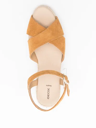 Geox Gelsa Ankle-strap Wedge Espadrilles