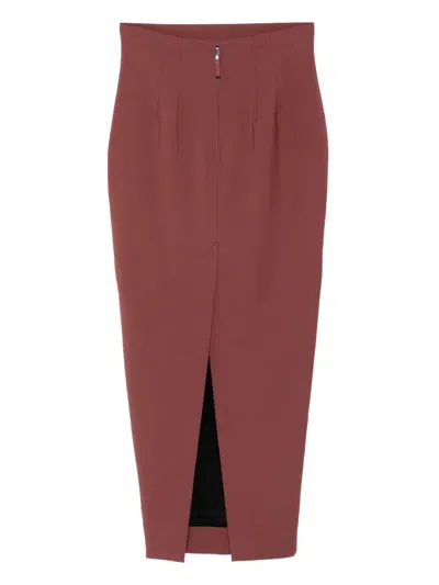 Rick Owens Pencil Midi Skirt