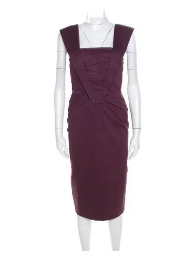 Pre-owned Escada Cotton Midi Dress