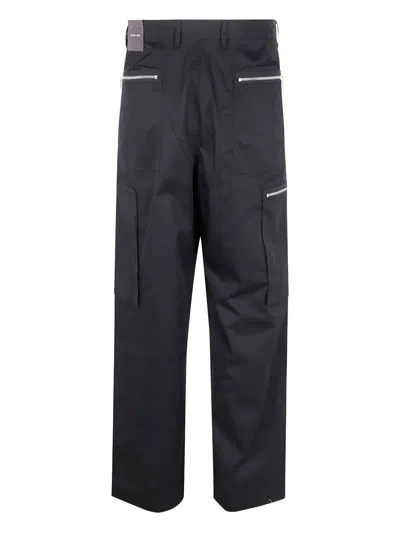 Michael Kors Ctn Tech Zip Cargo Pant In Blue