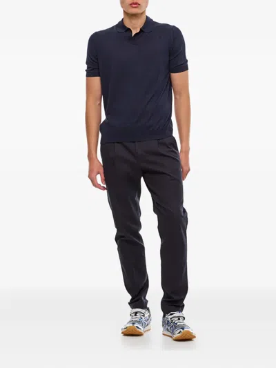 Pt Torino Single-pleat Flap-pocket Trousers