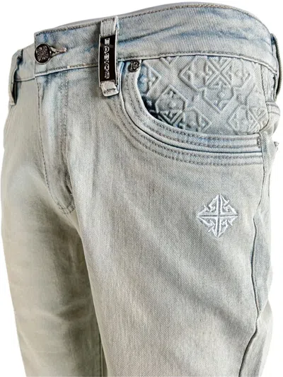 Guapi Embroidered-pocket Jeans