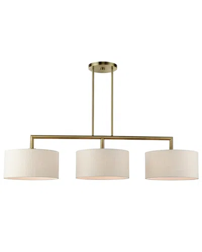 Livex Lighting 3-light Linear Chandelier