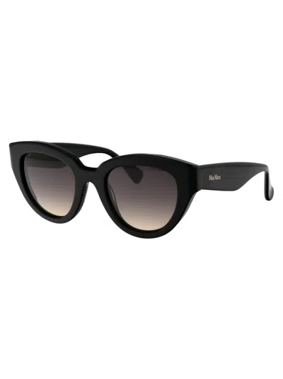 Max Mara Glimpse1 Sunglasses In Black
