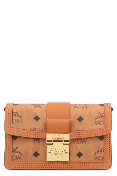 Mcm Faux Leather Wallet On Chain
