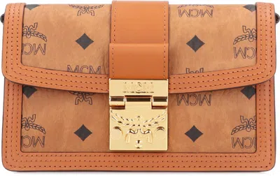 Mcm Faux Leather Wallet On Chain