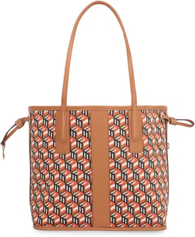 Mcm Canvas Liz Shopping Bag Drawstring