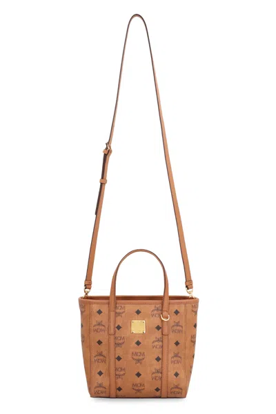 Mcm Aren Mini Visetos Shopper Tote Bag