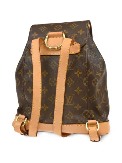 Pre-owned Louis Vuitton 2000 Montsouris Mm Backpack
