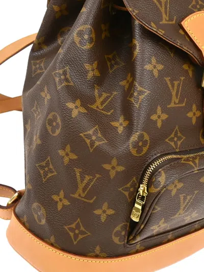 Pre-owned Louis Vuitton 2000 Montsouris Mm Backpack