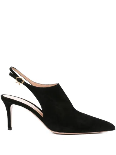 Gianvito Rossi 80mm Slingback Pointed-toe Pumps