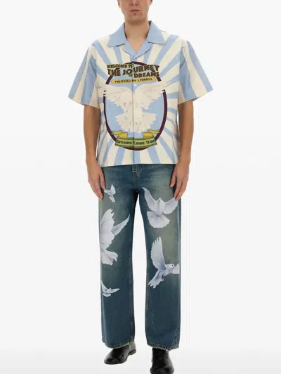 3paradis Journey Of Dreams Shirt In Blue